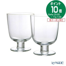 【ポイント10倍】イッタラ (iittala) レンピ 脚付きグラス クリア 350ml ペア 食器 北欧 ガラス タンブラー 実用的 実用品 ギフト ブランド 結婚祝い 内祝い 出産内祝い 出産祝い 結婚内祝い