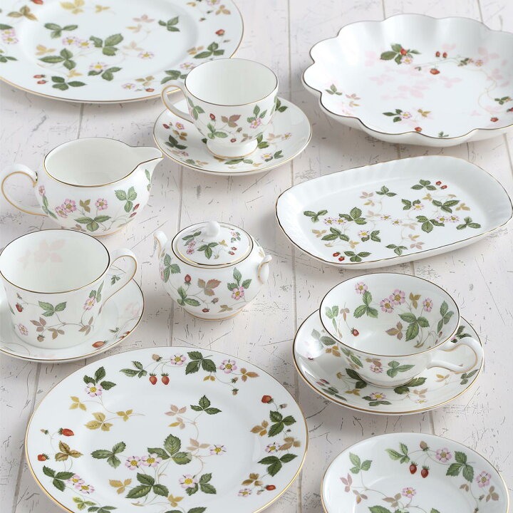 楽天市場】ウェッジウッド (Wedgwood) ワイルドストロベリー ティー  