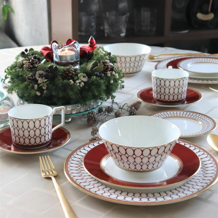 楽天市場】ウェッジウッド (Wedgwood) ルネッサンス レッド プレート 