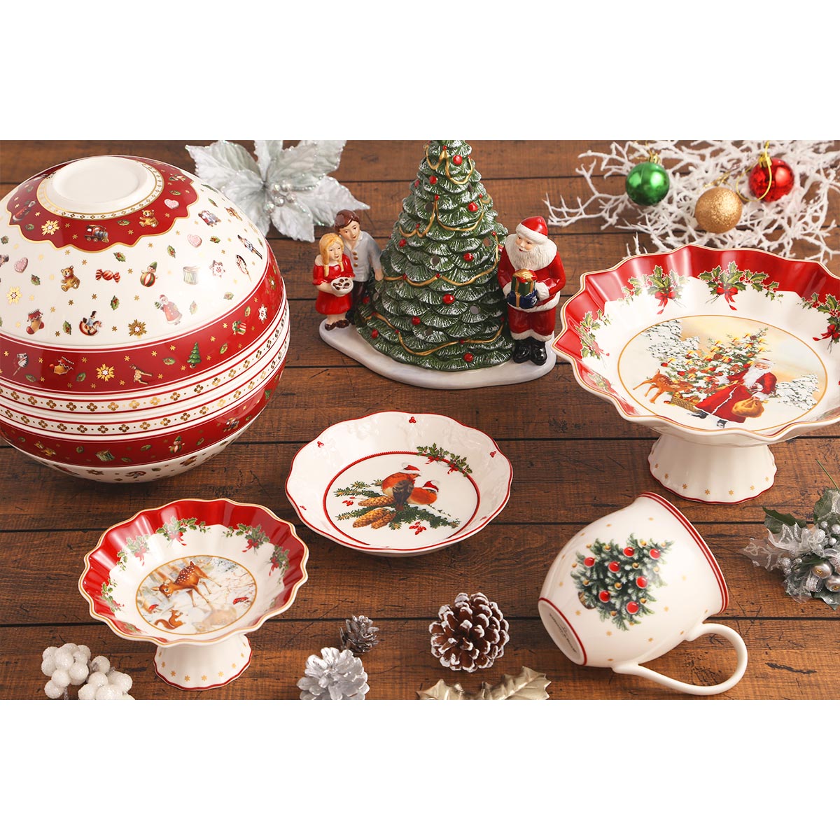 Villeroy & Boch ビレロイアンドボッホ クリスマス 陶器 置物-