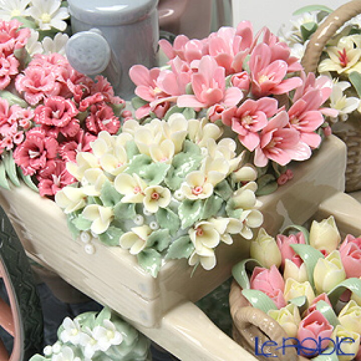 楽天市場】【P10倍・クーポン】リヤドロ 公園通りの花屋さん 1454 