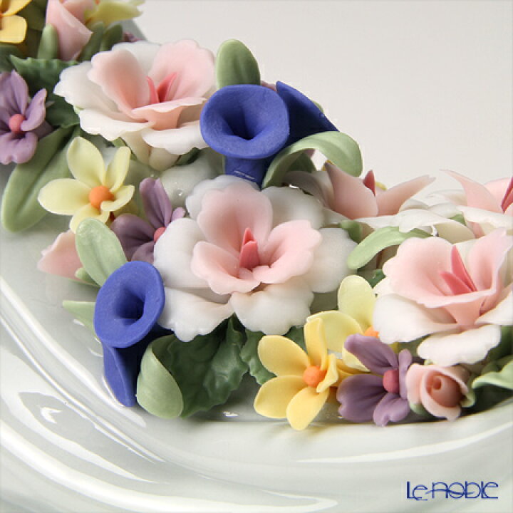 楽天市場 リヤドロ 平和の花かご リアドロ Lladro 記念品 置物 オブジェ 人形 フィギュリン インテリア ブランド洋食器の店ル ノーブル