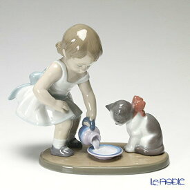 【P10倍・クーポン】 リヤドロ 召し上がれ 8498 リアドロ LLADRO 少女 置物 オブジェ 人形 フィギュリン インテリア