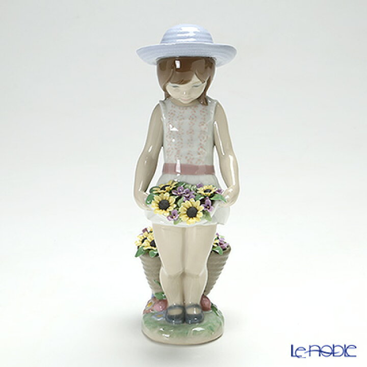 楽天市場】【ポイント10倍】リヤドロ スカートに花いっぱい(スペシャル 