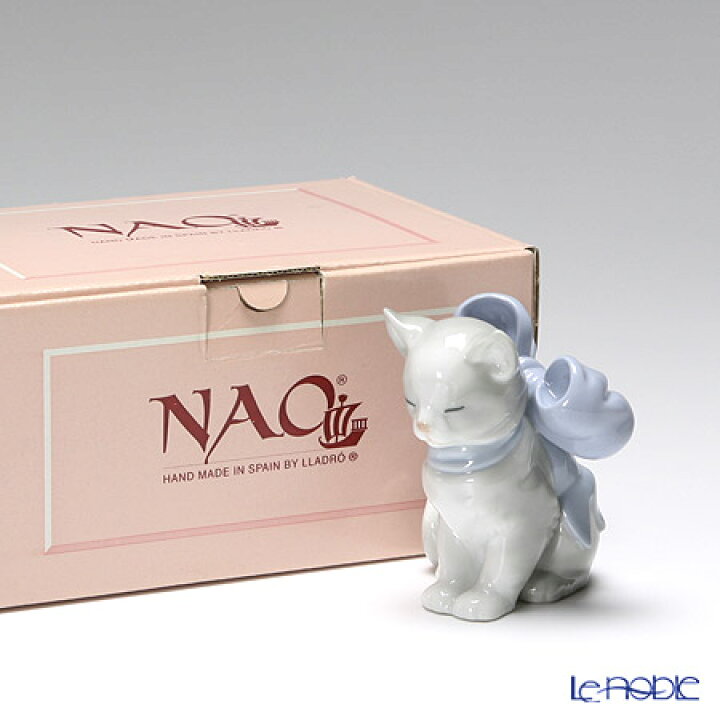 楽天市場】NAO ナオ リボンの仔猫 02001348 ナオ インテリア フィギュ 