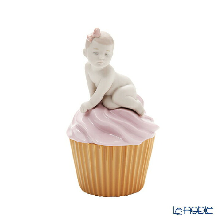楽天市場 リヤドロ マイスウィート カップケーキ Girl 14 8cm リアドロ Lladro 記念品 母 赤ちゃん 家族 置物 オブジェ 人形 フィギュリン インテリア ブランド洋食器の店ル ノーブル