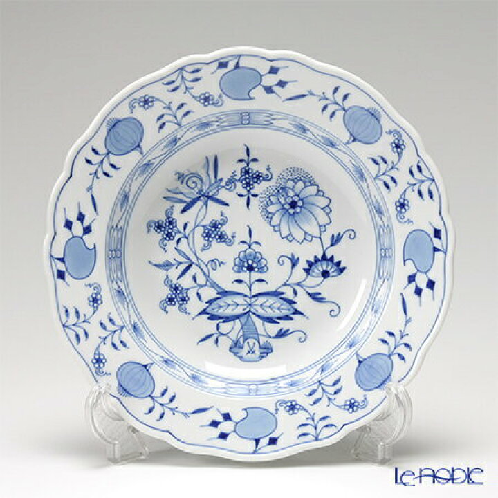 楽天市場】マイセン (Meissen) ブルーオニオン 800101／00488 スープ 