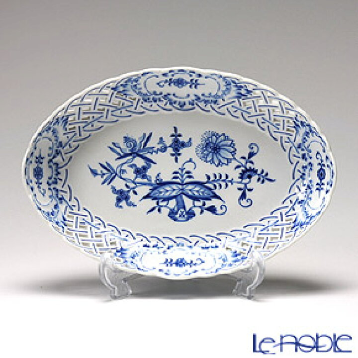 楽天市場】マイセン (Meissen) ブルーオニオン 800101／54907 透かし皿 