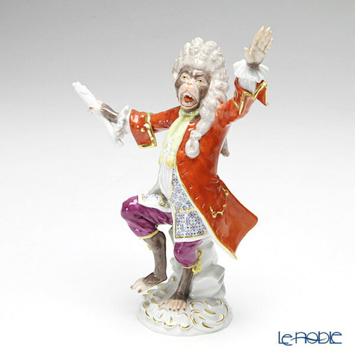 楽天市場】マイセン (Meissen) マイセン人形 猿の楽隊 900300／60001 