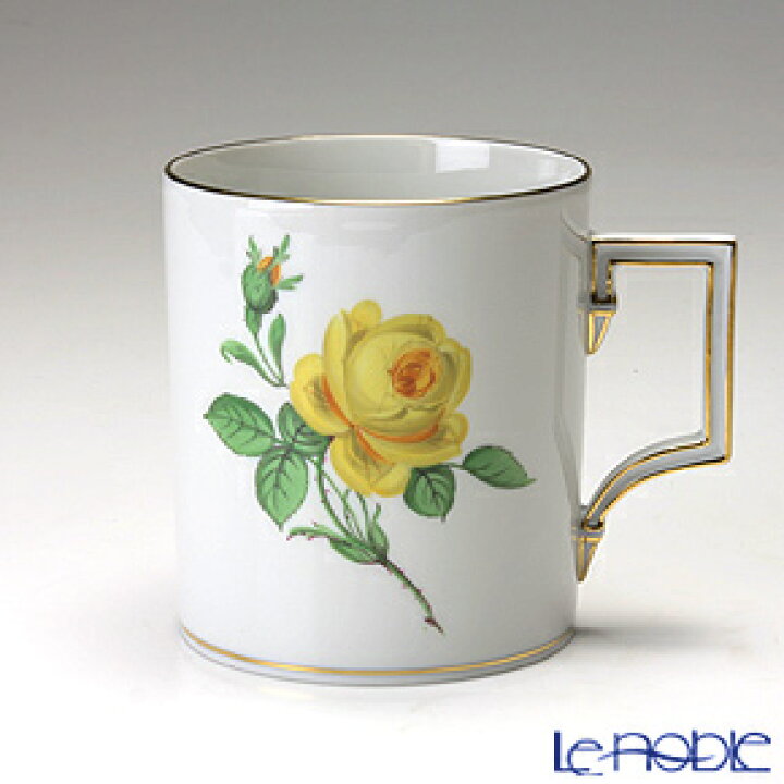 楽天市場】マイセン (Meissen) 黄色のバラ 020610／55810 マグ 240ml 