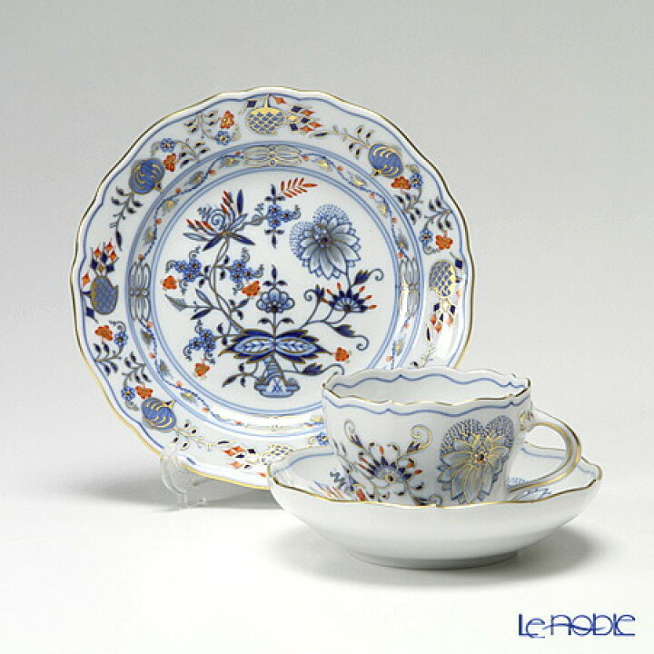 楽天市場】マイセン (Meissen) ブルーオニオン レッド＆ゴールド 