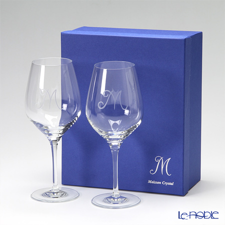 マイセン(Meissen) マイセンクリスタル M 38102 ワイングラス 21.5cm ペア 兼用 ギフト 食器 ブランド 結婚祝い 内祝い |  ブランド洋食器の店ル・ノーブル
