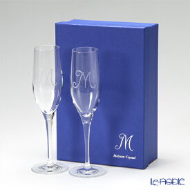マイセン(Meissen) マイセンクリスタル M 38101 シャンパンフルート 22.1cm ペア グラス シャンパングラス 実用的 実用品 ギフト 食器 ブランド 結婚祝い 内祝い 出産内祝い 出産祝い 結婚内祝い