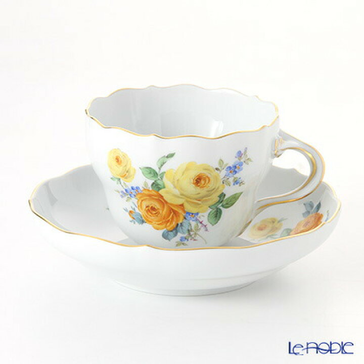 楽天市場】【ポイント10倍】マイセン (Meissen) 黄色のバラ(ブーケ)と 