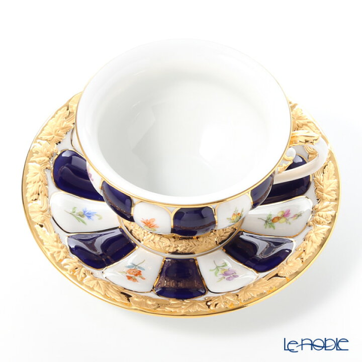 楽天市場】【先着クーポン】 マイセン (Meissen) X-Form (紺金彩 