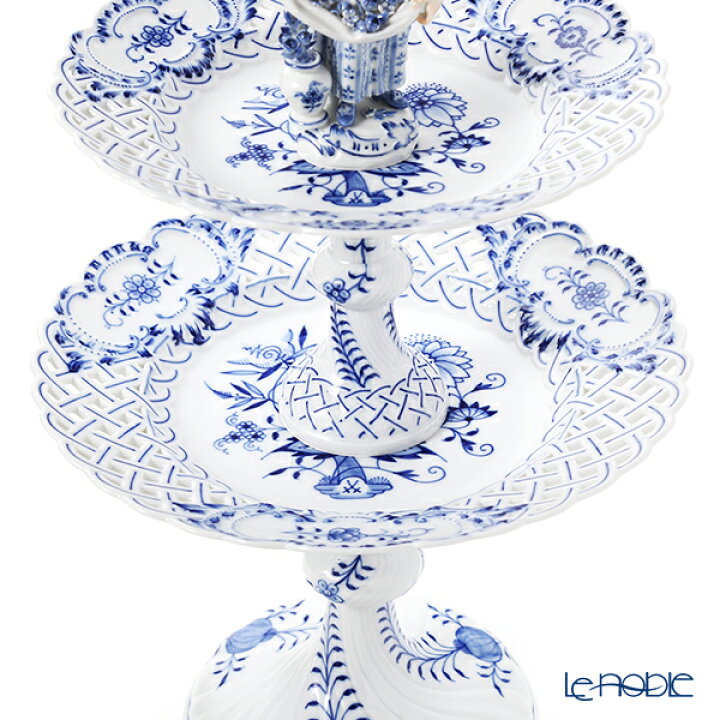 楽天市場】マイセン (Meissen) ブルーオニオン フィギュリン付フルーツ 