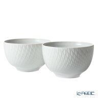 【P10倍・クーポン】マイセン (Meissen) 波の戯れ エスニック ボウル 11cm 000001／29813 ペア 白磁器 ブ…