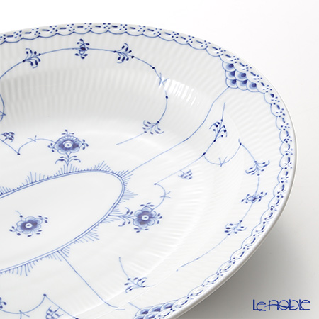 販売超高品質 ロイヤルコペンハーゲン　ブルーフルーテッド　楕円　大皿　約36.5cm 食器