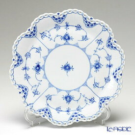 【ポイント10倍】ロイヤルコペンハーゲン (Royal Copenhagen) ブルー フルーテッド フルレース ケーキ皿 25cm 1103422／1017233 北欧 ブルーフルーテッド プレート お皿 食器 ブランド 結婚祝い 内祝い 出産内祝い 出産祝い 結婚内祝い