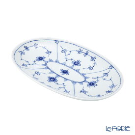 【ポイント10倍】ロイヤルコペンハーゲン (Royal Copenhagen) ブルー フルーテッド プレイン オーバルディッシュ 23.5×15cm 1101356／1016759 北欧 ブルーフルーテッド プレート 皿 お皿 食器 ブランド 結婚祝い 内祝い 出産内祝い 出産祝い 結婚内祝い
