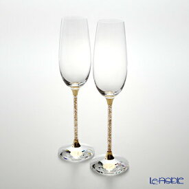 スワロフスキー Crystalline／トースティング ゴールド(2個セット) SWV5-102-143 Swarovski グラス シャンパングラス 実用的 実用品 ギフト 食器 ブランド 結婚祝い 内祝い 出産内祝い 出産祝い 結婚内祝い
