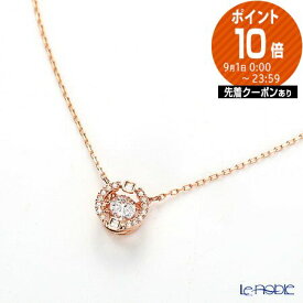 スワロフスキー ネックレス Una ラウンド ホワイト／ローズゴールド SW5272364 Swarovski パーティー