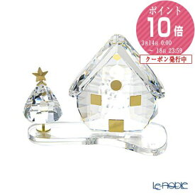 スワロフスキー Holiday Magic ティーライト／キャンドルホルダー SWV5-596-818 21AW /// クリスマス SWAROVSKI ロウソク立て ガラス クリスタル インテリア 置物 装飾 雑貨 おしゃれ かわいい 高級 ブランド // ギフト プレゼント 贈り物