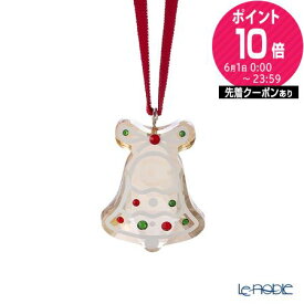 【P10倍・クーポン】スワロフスキー Holiday Cheers ジンジャーブレッド ベルオーナメント クリスマス SW5681580 24AW /// SWAROVSKI ガラス クリスタル ゴールド 吊り下げ飾り キラキラ 単品 おしゃれ かわいい ブランド 小さめ ツリー 雑貨 // ギフト プレゼント 贈り物
