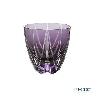 【伝統工芸】田島硝子 江戸切子 星華紋 ぐい呑み 紫 75ml TK21-301-1V /// グラス 日本酒 ガラス おしゃれ 冷酒 焼酎グラス 酒器 高級 手作り 日本製 男性 伝統工芸品 宅飲み 和食器 // ギフト プレ