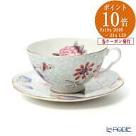 【P10倍・クーポン】ウェッジウッド (Wedgwood) カッコー ティーカップ＆ソーサー 180ml グリーン /// ウ…