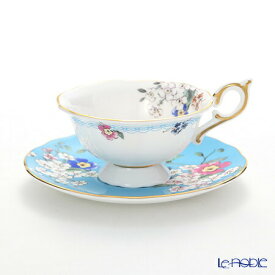 【先着クーポン・P10】ウェッジウッド (Wedgwood) ワンダーラスト アップルブロッサム ティーカップ＆ソーサー 180ml ウエッジウッド プレゼント おしゃれ かわいい 食器 ブランド 結婚祝い 内祝い 出産内祝い 出産祝い 結婚内祝い
