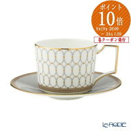 【P10倍・クーポン】ウェッジウッド (Wedgwood) ルネッサンス グレイ(グレー) ティーカップ＆ソーサー 25…
