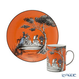 【ポイント10倍】ウェッジウッド (Wedgwood) シーラ・ブリッジス プレート 20cm ＆マグカップ 2ピースセット ヴァニティ ウエッジウッド 結婚祝い 内祝い お祝い 食器セット 出産内祝い 出産祝い 結婚内祝い プレゼント ブランド