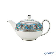 【P10倍・クーポン】ウェッジウッド (Wedgwood) フロレンティーン ターコイズ スモールティーポット 460m…