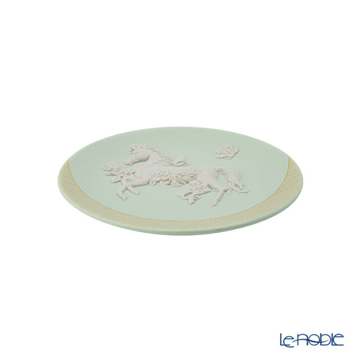 楽天市場】ウェッジウッド (Wedgwood)ジャスパー ペールグリーン 干支 