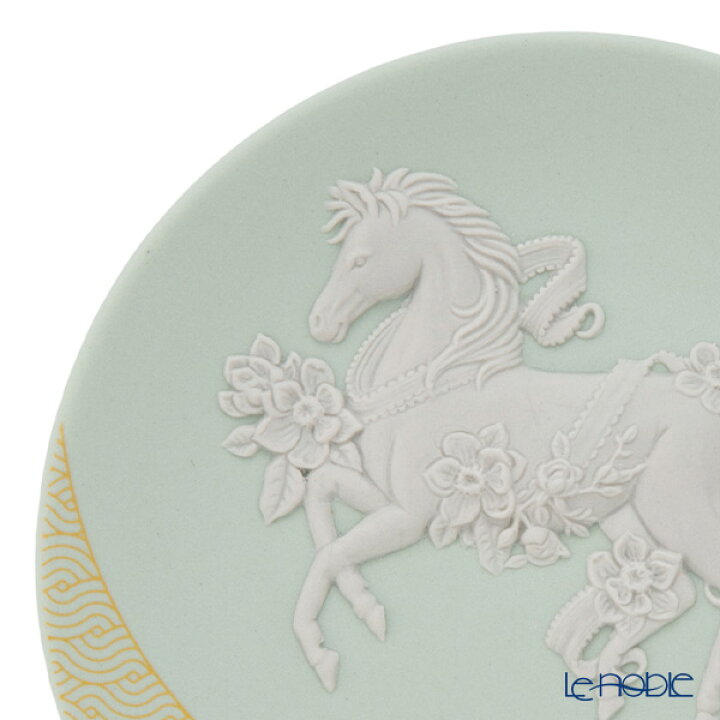 楽天市場】ウェッジウッド (Wedgwood)ジャスパー ペールグリーン 干支 