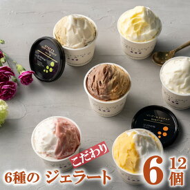 アイス ギフト ジェラート 詰め合わせ 6種セット ルピノー パティシエのこだわり ジェラート