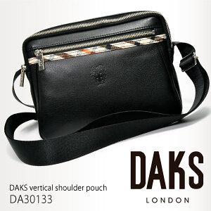 美品】DAKS ダックス ショルダーバッグ キャンバス チェック柄 DAKS 