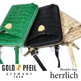 herrlich (ヘルリヒ）　ショルダーバッグ　「ゴールドファイル」　GP51018
