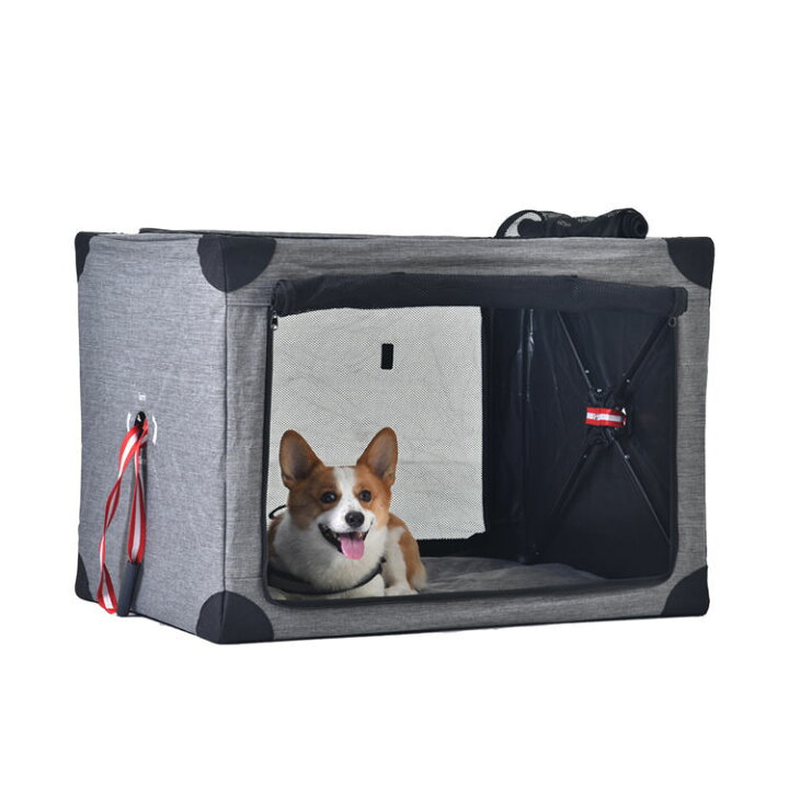 楽天市場】ペットキャリー ペットサークル 大型犬用 ペット キャリーバッグ 折り畳み 折りたたみクレート 室内 屋内 ドライブボックス ソフト ケージ ペットケージ ゲージ 中型犬 小型犬 犬 XL/Lサイズ : lea.shop楽天市場店