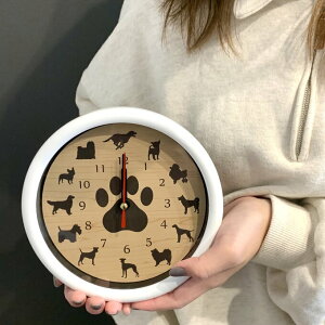 yzDog series wall clock (White ver.)   Ǌ|v hbN Mtg v