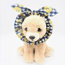 シックで大人カワイイスヌード Sサイズ Mサイズ ヘッドバンド ヘアバンド イヤーバンド カチューシャ 小型犬 犬 猫 ペット 花柄 チェック柄 ナチュラルテイスト 可愛い シニア犬 子犬 シンプル ナチュラル りぼん ハンドメイド 極小犬 パピー 超小型犬 返品交換不可