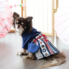 袴 小型犬用 0～7号 和装 和服 正装 超小型犬 着物 和んぴぃす 重ね襟 裏地付き お祝い 正月 お揃いで着る 可愛すぎる くすみカラー 可愛い 和柄 コットン 極小犬 パピー 小型犬 犬 猫 ペット 服 犬の服 猫の服 犬服 春 猫服 秋冬 ウェア ハンドメイド 端午の節句