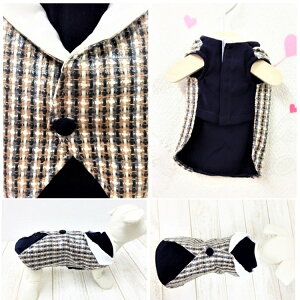 フォーマルトップストップス タキシード ベスト風 セミフォーマル フォーマル スーツ 蝶ネクタイ シャツ かっこいい 極小犬 パピー 超小型犬 小型犬 犬 猫 ペット 服 犬服 猫服 犬の服 猫の