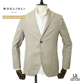 【62H限定10％OFF】BOGLIOLI ボリオリ ジャケット メンズ 2B シングルジャケット ホップサック サマーウール ベージュ 91302I-SA05 イタリア ブランド 国内正規品 97900【送料無料】#springouter