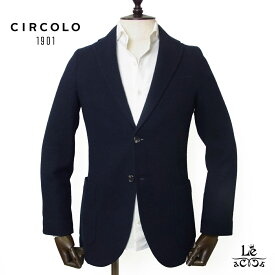 【ポイント5倍&クーポン対象】CIRCOLO1901 チルコロ ジャケット メンズ ウール カシミヤ 2B テーラード シングルジャケット 秋冬 CN4173 ネイビー 濃紺 イタリア ブランド 国内正規品 85800【送料無料】