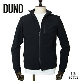 【20%OFF】DUNO デュノ ストレッチナイロン ブルゾン ECHO ジップアップ ジャケット パッカブル セットアップ メンズ 無地 ブラック 黒 春夏モデル 国内正規品 53900【送料無料】#springouter