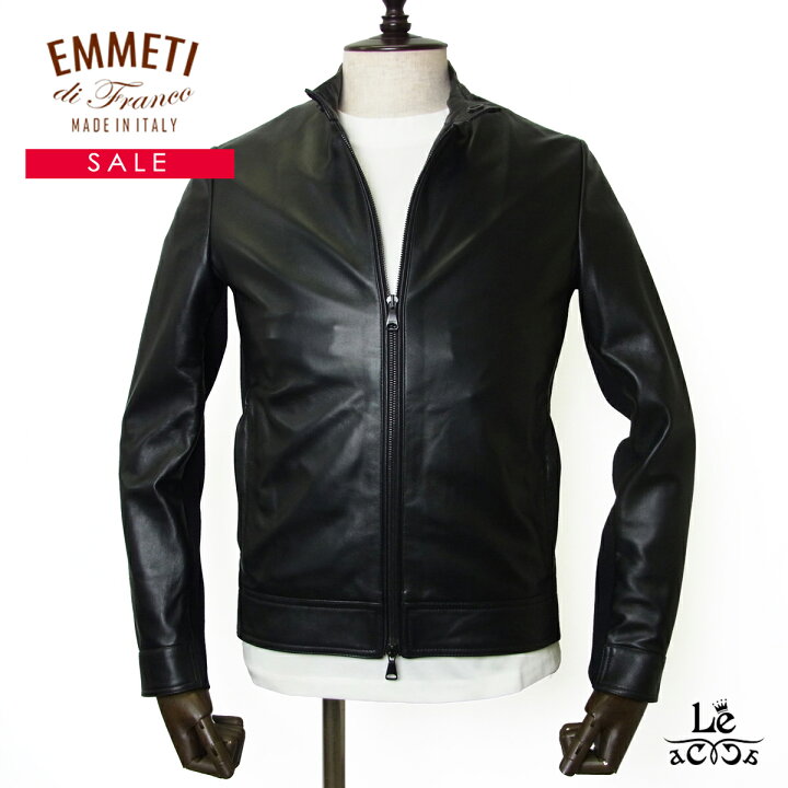 楽天市場】【30％OFF】EMMETI エンメティ ライダース ジャケット ユリ 
