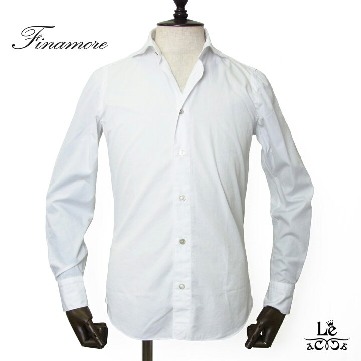 楽天市場】Finamore フィナモレ コットンブロードシャツ BALI 