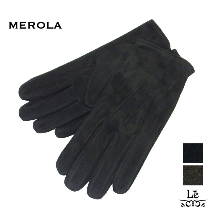 楽天市場】メローラ スエード MEROLA メンズ グローブ 手袋 レザー  